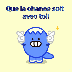 Gif animé que la chance soit avec toi